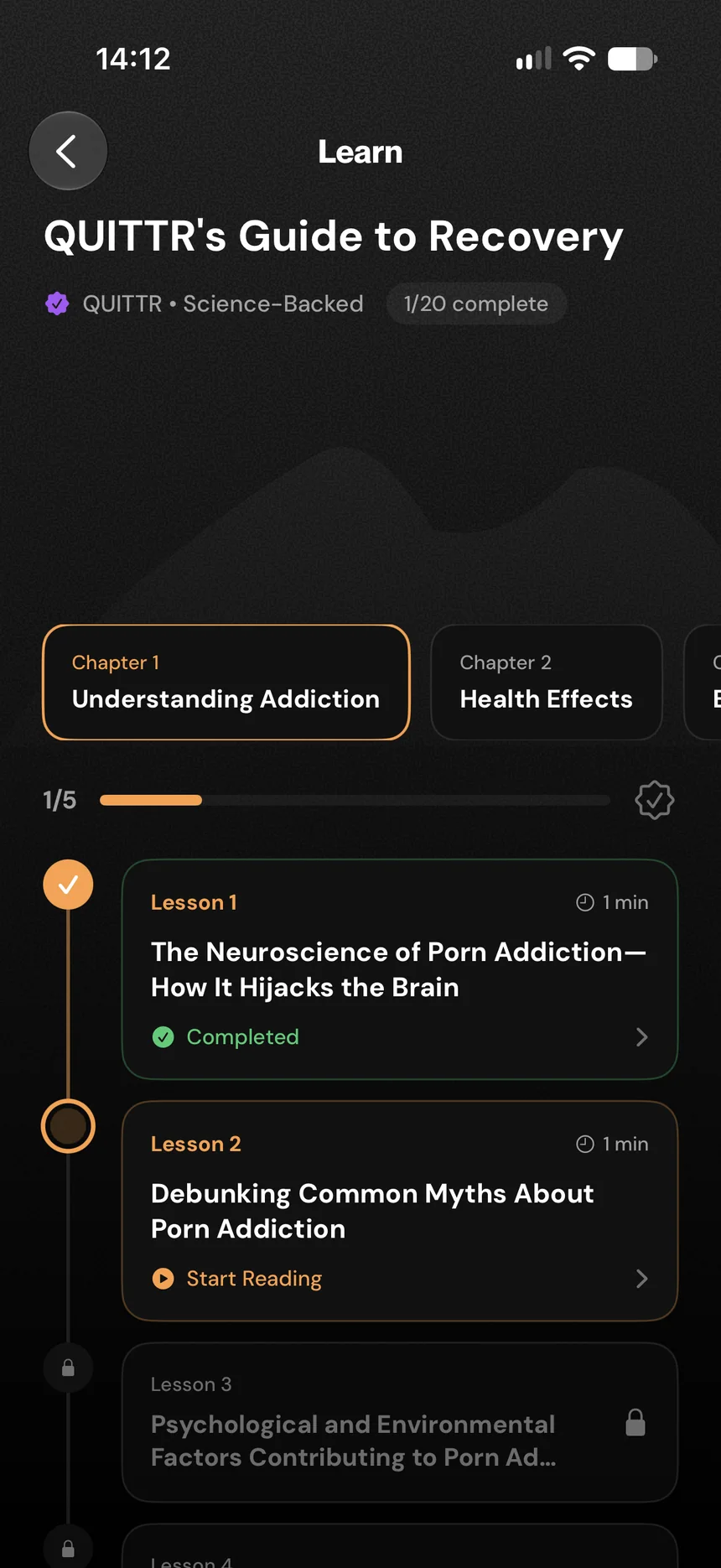 QUITTR Learn: QUITTR's Guide to Recovery